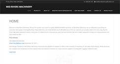 Desktop Screenshot of midriversmachinery.com